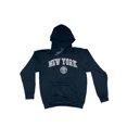 thumbnail image 2 of New York Rubber Embroidered Hoodie Navy XX-Large, 2 of 2
