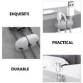 thumbnail image 3 of 6pcs Silicone Self Adhesive Cord Keeper Power Cord Holder Cable Organizer, 3 of 8