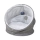 thumbnail image 5 of Cama cueva cálida para gatos, cama cueva para perros pequeños, cojín lavable extraíble, cómoda cama tipo cabaña para acurrucarse, cama para dormir, 5 of 9