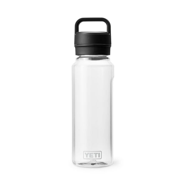 Botella de agua Yeti Yonder, 1 litro, 1000 ml, transparente con tapa Yonder Chug