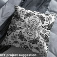 thumbnail image 2 of jejeloiu Black Moth Fabric by the Yard 10 Yards,Gothic Theme Print Room Decor Fabric by the Yard,Retro Rustic Flower Sewing Fabric For Girls Teens,Ultra Soft Home Decor, 2 of 6