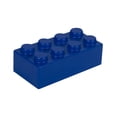 thumbnail image 2 of Paquete 500 piezas Bloque construcción antiestrés creativo azul 7.7 x 2.8 x 3.9, 2 of 4