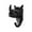 Hook A, variant on LACKUST Animal-shaped Wall Hooks on Sale,Hook Punch Deer Coat Hook Wall Coat Hook Key Wall Mount,Blue