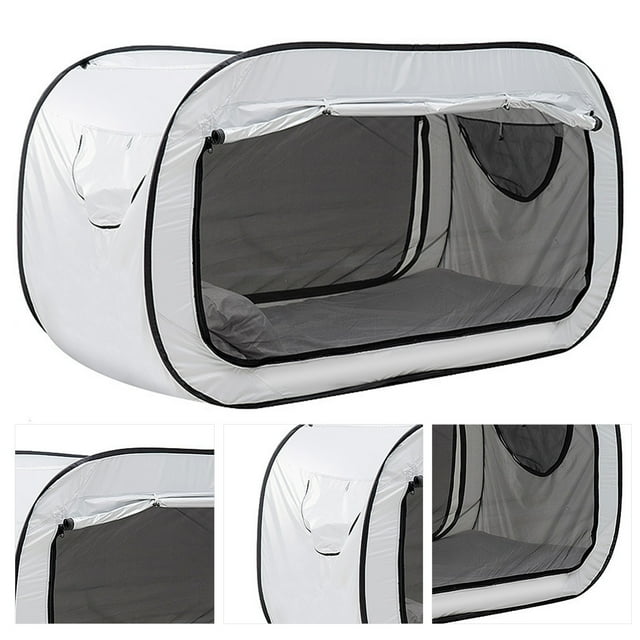 Tienda De Campaña Plegable Con Privacidad Para Cama Pop, Tienda De Campaña Emergente Para Refugio Solar Completamente Cerrada Al Aire Libre, Tienda De Campaña Portátil Para