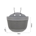 thumbnail image 2 of Mimbre Para Colgar En La Pared, Cesta De Almacenamiento Para Macetas Para Decoración Interior Y Exterior Vogacara HA041257-04, 2 of 6