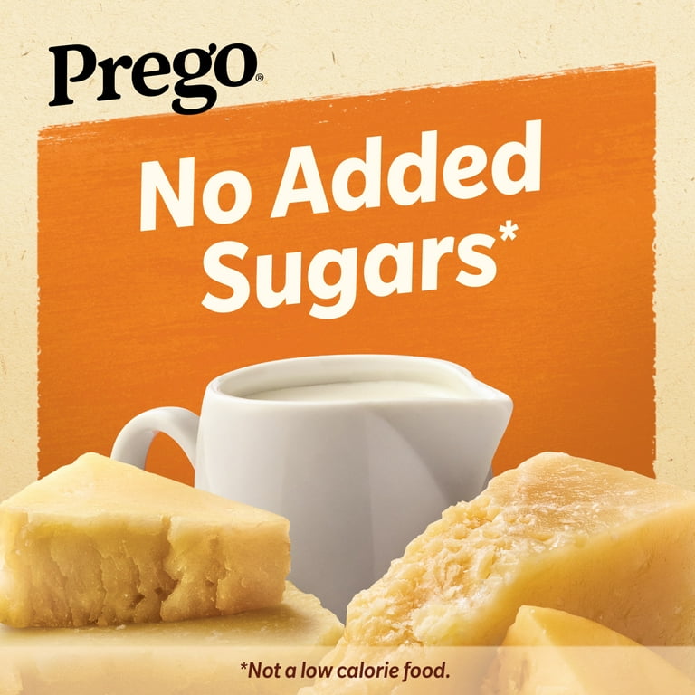 Prego Artisan Four Cheese Alfredo Pasta Sauce 14.5 oz Jar Creamy