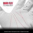 thumbnail image 4 of Franklin Sports MLB Guantes de bateo de béisbol – Guantes de bateo Pro Classic para béisbol + softbol – Pares de guantes de bateo para hombres adultos + jóvenes – Blanco + Dorado – Adulto grande, 4 of 4