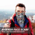 thumbnail image 7 of Neck Gaiter Face Cover Scarf, Happy Halloween Soft Face Sun Mask Cover Scarf Headband Cooling Sweat Absorbing Bandanas Hiking Cycling Running, 7 of 7
