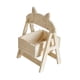 thumbnail image 3 of Cama Colgante para Chinchilla de Madera con Hammock para Jaula Accesorios para Descanso con Casa Refugio Ledges y Zonas de Relajación Adecuado para, 3 of 8