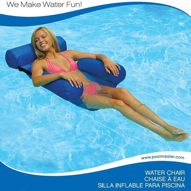Flotteur de piscine gonflable Chaise longue de piscine Relax Rafts Heavy  Duty