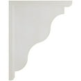 thumbnail image 3 of 1 1/2"W x 9"D x 11"H Hamilton Traditional Wood Vintage Decor Bracket, Chalk Dust White, 3 of 6