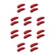 thumbnail image 1 of Inteprter Funda elegante para silla de 2 piezas para silla de ordenador, impermeable y sin arrugas, color rojo vino Vino rojo 10Conjunto, 1 of 6