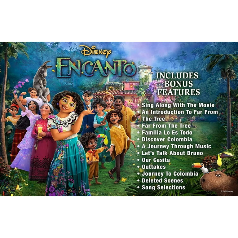 Amazon.com: Encanto [Blu-ray] : Jared Bush, Byron Howard