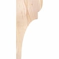 thumbnail image 3 of 5 1/2"W x 10"D x 22"H Yorktown Smooth Corbel, Douglas Fir, 3 of 9