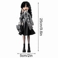thumbnail image 4 of Wednesday doll and accessories, Addams collectibles with Thing and backpack, 4 of 5