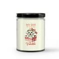thumbnail image 3 of My Dog Is My Valentine Cute Maltese in Gift Box Soy Wax Candle Maltese Dog Lover Gifts Idea 16oz White Vanilla Candle - 03006, 3 of 5