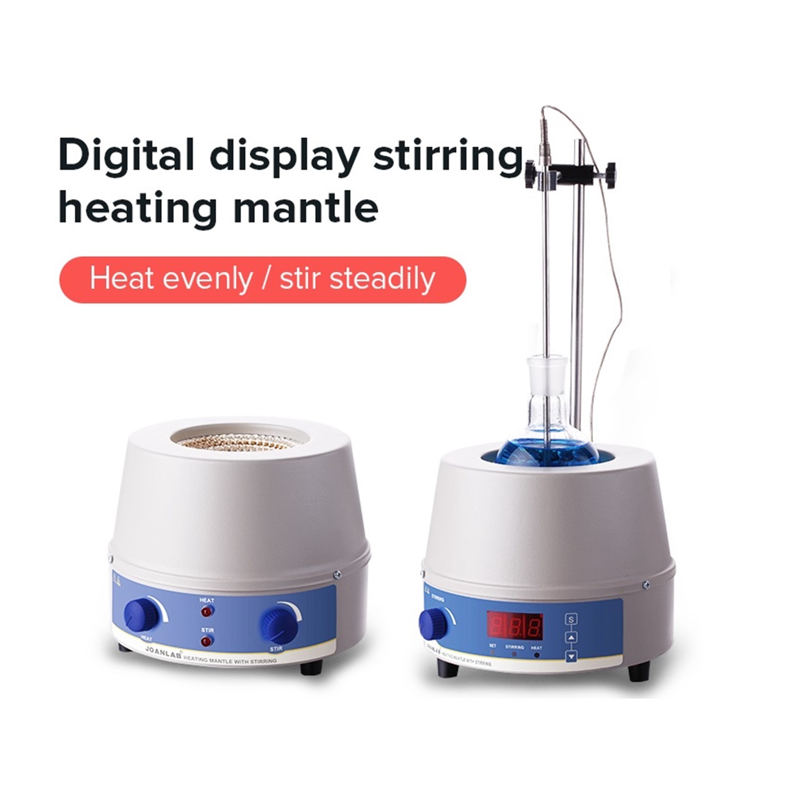 Digital Electric Heating Mantle With Magnetic Stirring Lab Equipment Magnetic Stirrer With Temperature Controller ,Efficient Mixing