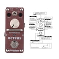 thumbnail image 3 of Amdohai AROMA AOS-3 Octpus Polyphonic Octave Electric Guitar Effect Pedal, 3 of 8