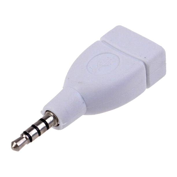 Sidaley Conector de audio de 3,5 mm a USB 2.0 Accesorios de cable adaptador Teléfono y Comunicación