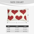 thumbnail image 6 of Fotbe Love Pillow Cases - Envelope Closure - Luxury, Extra Soft, Cooling Pillow Covers - Wrinkle, Fade, Stain Resistant-20"x30", 6 of 9