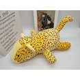 thumbnail image 2 of Cojín con forma de animal de peluche pesado, diseño de leopardo, 270 g, 2 of 4