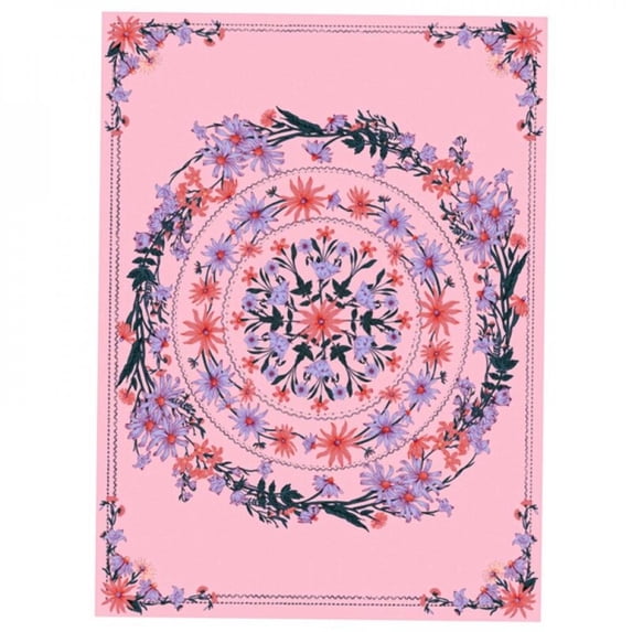 Exquisite Mandala Pattern Tapestry for Wall Hanging Decor,Boho Style Plant Printing Psychedelic Tapestry Decoration,Various Style Mandala Pattern Tapestry for Living Room Bedroom Decoration