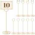 thumbnail image 2 of Table Number Holders 10Pcs - 8.75 Inch Place Card Holder Tall Table Number Stands for Wedding Party Graduation Reception, 2 of 7