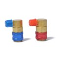 thumbnail image 4 of TopOne R134a Car Air Conditioner Fluoride Joint 90-degree Right Angle Adapter Copper Refrigerant Fluoride Tool, 4 of 8