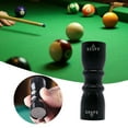 thumbnail image 3 of Pebbuoy Snooker Pool Cue Tip Tool Aluminum Alloy 3-in-1 Billiard Pool Stick Tip Metal Scuffer Shaper Aerator Repair Tool Pool Cue Accessories, 3 of 7