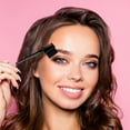 thumbnail image 2 of Dual Comb Eyebrow Brushes, Eyelash Comb Eyebrow Brush for Women, Eyelash Eyebrow Travel Makeup Tool, Black 8.15" Length, 2 of 7