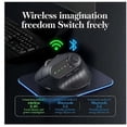 thumbnail image 3 of Saker Ergonomic Triple,Ergonomic Vertical Mouse: Tri-Mode Wireless, Rechargeable, 3 of 5