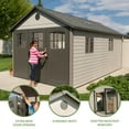 thumbnail image 5 of Lifetime 11 ft. x 18.5 ft. Outdoor Storage Shed - 60236, 5 of 14