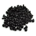 thumbnail image 1 of Electronics-Salon 100Pcs M3 X 6Mm Nylon Machine Screw, Black, Combination Phillips-Slotted Drive, Pan Head, Metric, 1 of 4