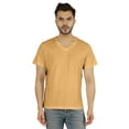 thumbnail image 1 of Inkmeso Men's V-neck Basic Tshirt Short Sleeve Solid Regular Fit Cotton Tee, 1 of 7