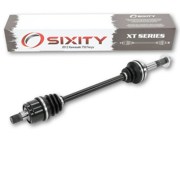 Sixity XT Rear Right Axle compatible with Kawasaki Teryx 750 2012 - KRF750SCS SPORT 4X4