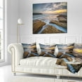 thumbnail image 3 of Designart Bright Sydney Coastline View - Seascape Throw Pillow - 18x18, 3 of 5
