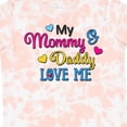 thumbnail image 4 of Inktastic My Mommy and Daddy Love Me with Hearts Boys or Girls Toddler T-Shirt, 4 of 5