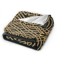 thumbnail image 2 of DouZhe Ultra-Soft Micro Fleece Lightweight Flannel Bed Blanket, Ancient Decorative Dragon Celtic Style Print Cozy Warm Throw Blankets, 60"x50", 2 of 7