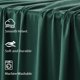 thumbnail image 2 of Juego de 2 paneles de cortinas FMFUNCTEX de terciopelo, color verde esmeralda, 275 x 270 cm, 2 of 8