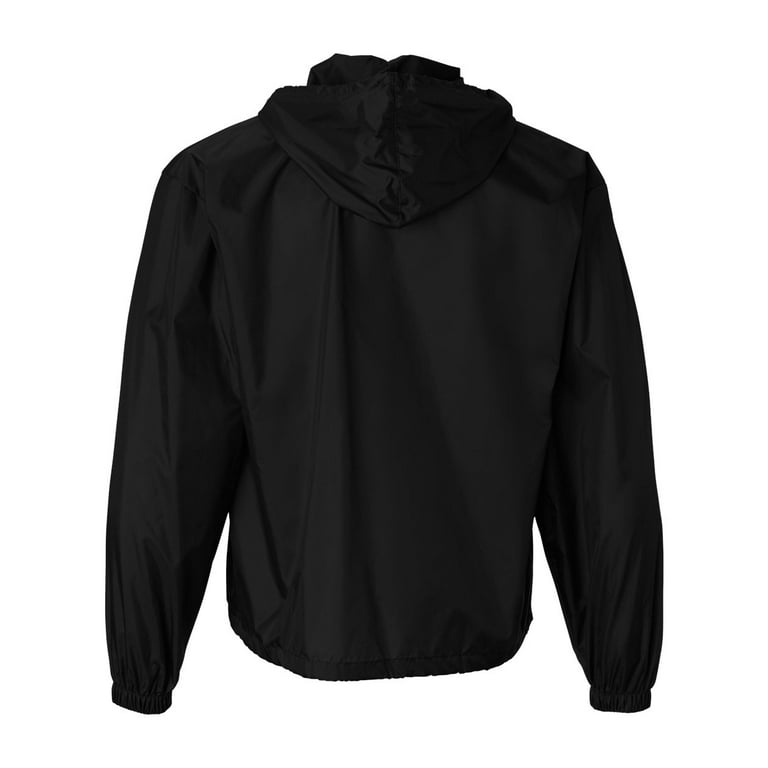 Augusta Sportswear Packable Half Zip Hooded Pullover Jacket Walmart