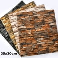 thumbnail image 2 of VENTA DIY Auto 3D Ladrillo pegatinas de pared papel tapiz Decoración de la sala de estar Papel de pared de espuma adhesivo decoración de la pared Diseño de papel tapiz impermeable para el dormitorio, 2 of 4