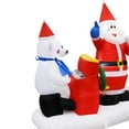 thumbnail image 3 of 9FT Multi-Colored Christmas Band Inflatable., 3 of 12