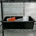 thumbnail image 6 of 4-Pack Large Plastic Commercial Bus Tubs, 22 L Rectangle Utility Bus Box, 6 of 7