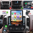 thumbnail image 3 of Zcargel 9.7inch 2-DIN Android 14 Car Stereo Radio with 2+32G, CarPlay, Android Auto, GPS, WiFi, Bluetooth, SWC, DSP, RDS Audio/Video Player & AHD Camera for Chevy Silverado / GMC Sierra 2014-2018, 3 of 6