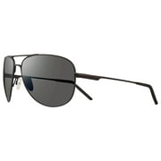Revo 3087 01 GY Unisex Windspeed Graphite Lens Aviator Sunglasses