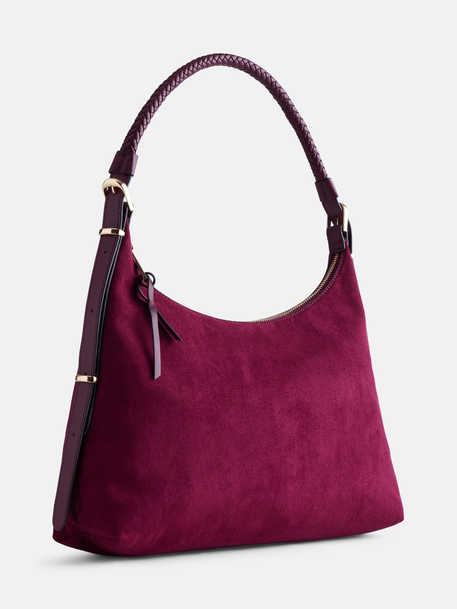 Scenario Women's Top Zipper Shoulder Bag, Merlot Wine