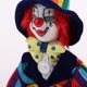 thumbnail image 3 of Muñecas de Payaso de Porcelana 18cm Joker de muñeca decoración de Halloween adornos decoración de escritorio # 1 Fanmusic Muñecas de Payaso de Porcelana, 3 of 7