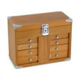 thumbnail image 4 of Gerstner International - GI-T10 Red Oak 6-Drawer Mini Max Chest, 4 of 7