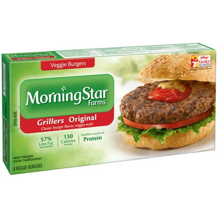 Morning Star Farms Grillers Original Veggie Burgers, 4 ct, 9 oz