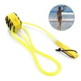 thumbnail image 1 of Surf Leash Surfing Surfboard Leash Smooth Steel Swivel Surfing Leg Rope Paddleboard Leash 6FT/8FT/10FT, 1 of 7